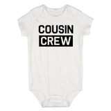 Cousin Crew Box Infant Baby Boys Bodysuit White