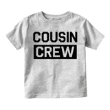Cousin Crew Box Infant Baby Boys Short Sleeve T-Shirt Grey