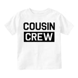 Cousin Crew Box Infant Baby Boys Short Sleeve T-Shirt White