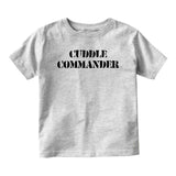 Cuddle Commander Baby Toddler Short Sleeve T-Shirt Grey