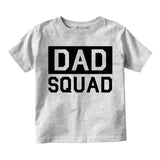 Dad Squad Toddler Boys Short Sleeve T-Shirt Grey