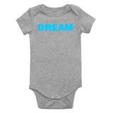 Dream Clouds Infant Baby Boys Bodysuit Grey
