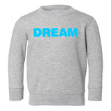 Dream Clouds Toddler Boys Crewneck Sweatshirt Grey