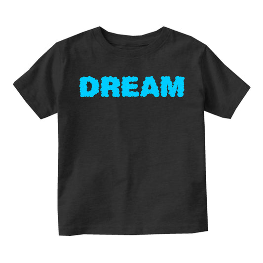 Dream Clouds Toddler Boys Short Sleeve T-Shirt Black