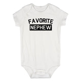 Favorite Nephew Aunt And Uncle Infant Baby Boys Bodysuit White
