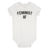 Feminist AF Feminism Infant Baby Boys Bodysuit White