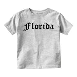 Florida State Old English Infant Baby Boys Short Sleeve T-Shirt Grey