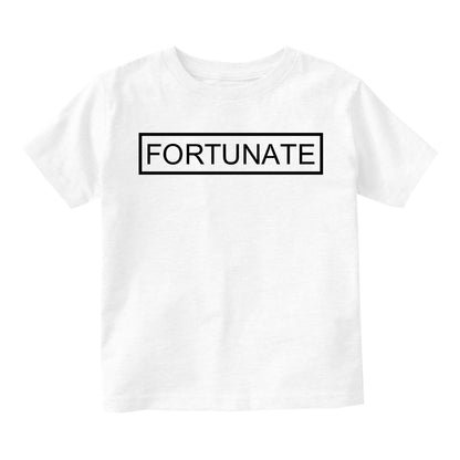 Fortunate Toddler Boys Short Sleeve T-Shirt White