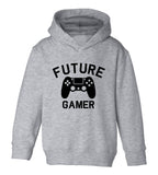Future Gamer Controller Toddler Boys Pullover Hoodie Grey