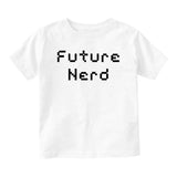 Future Nerd Digital Funny Baby Infant Short Sleeve T-Shirt White