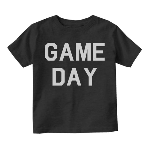 Game Day Sports Infant Baby Boys Short Sleeve T-Shirt Black