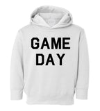 Game Day Sports Toddler Boys Pullover Hoodie White