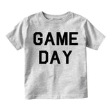 Game Day Sports Toddler Boys Short Sleeve T-Shirt Grey