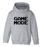Game Mode Gamer Toddler Boys Pullover Hoodie Grey