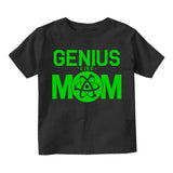 Genius Like Mom Atom Toddler Boys Short Sleeve T-Shirt Black