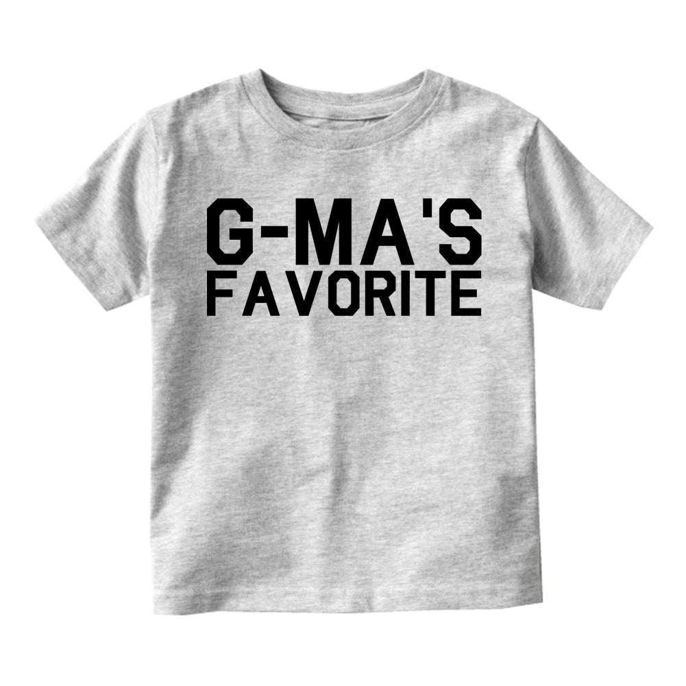 Gmas Favorite Infant Baby Boys Short Sleeve T-Shirt Grey