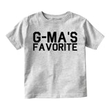 Gmas Favorite Toddler Boys Short Sleeve T-Shirt Grey