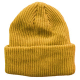 Gold Yellow Toddler Boys Girls Cuffed Winter Beanie Hat