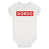 Gordo Chunky Baby Baby Bodysuit One Piece White
