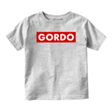 Gordo Chunky Baby Baby Toddler Short Sleeve T-Shirt Grey