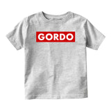 Gordo Chunky Baby Baby Infant Short Sleeve T-Shirt Grey