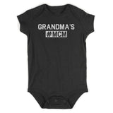 Grandmas MCM Baby Bodysuit One Piece Black