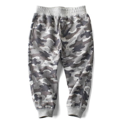 Grey Army Camo Toddler Boys Sweatpants