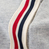 Grey Multi Striped Toddler Boys Sweatpants Detail