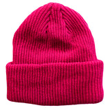 Hot Pink Toddler Boys Girls Cuffed Winter Beanie Hat