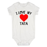 I Love My Tata Baby Bodysuit One Piece White
