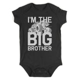 Im The Big Brother Monster Truck Infant Baby Boys Bodysuit Black