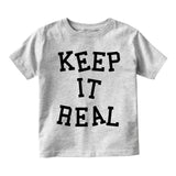 Keep It Real Infant Baby Boys Short Sleeve T-Shirt Grey