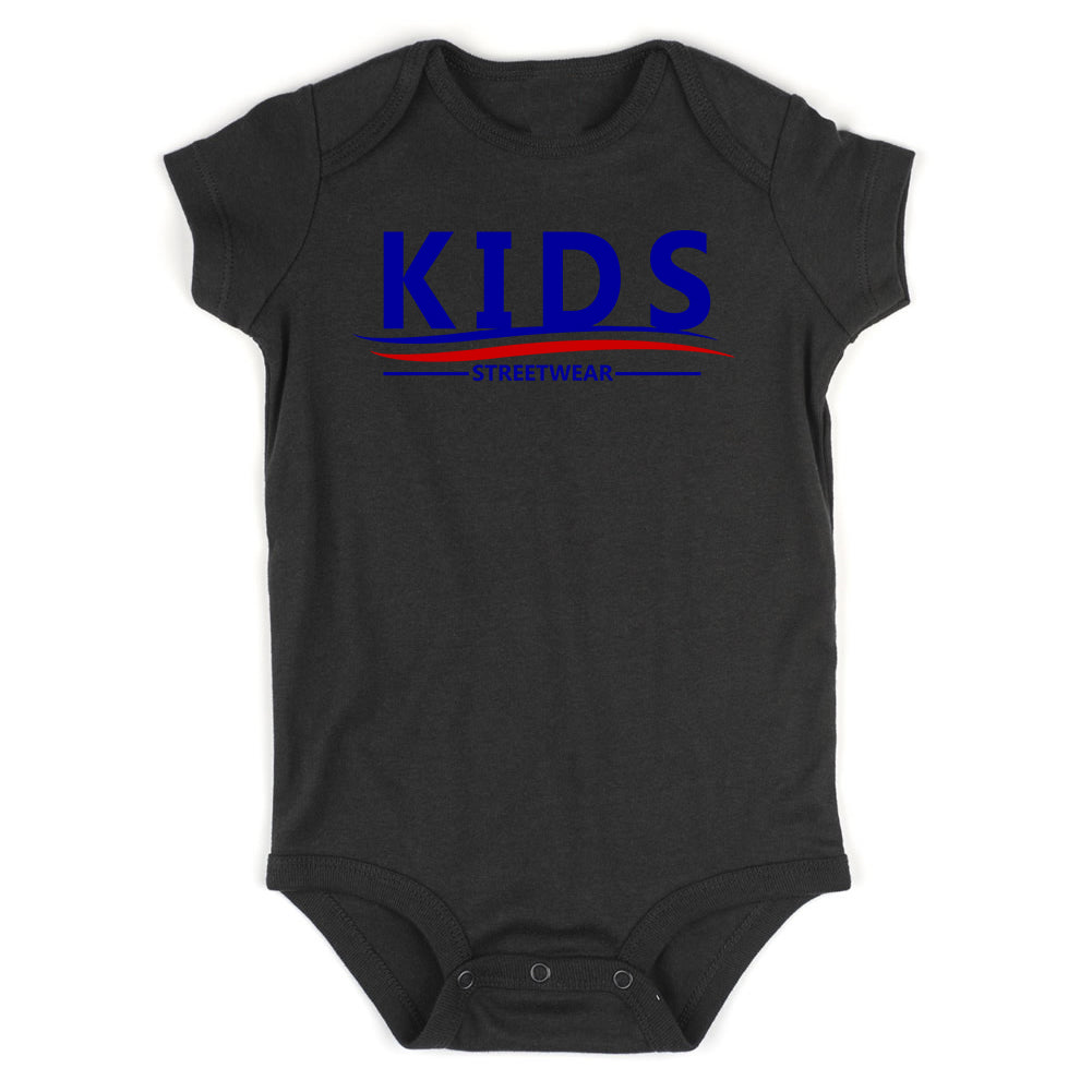Kids Streetwear For President Infant Baby Boys Bodysuit Black