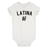 Latina AF Girls Infant Baby Girls Bodysuit White