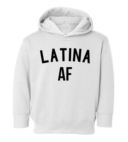 Latina AF Girls Toddler Girls Pullover Hoodie White