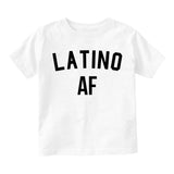 Latino AF Infant Baby Boys Short Sleeve T-Shirt White