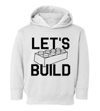 Lets Build Toddler Boys Pullover Hoodie White