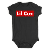 Lil Cuz Red Box Infant Baby Boys Bodysuit Black