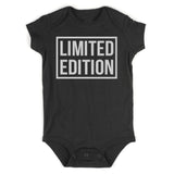 Limited Edition Box Infant Baby Boys Bodysuit Black