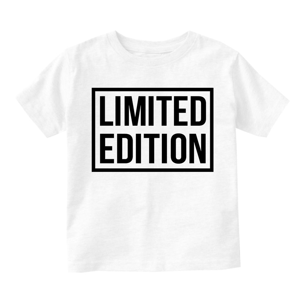 Limited Edition Box Toddler Boys Short Sleeve T-Shirt White