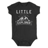 Little Explorer Camping Infant Baby Boys Bodysuit Black