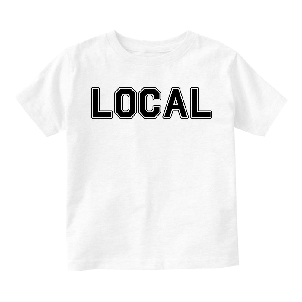 Local Surf Infant Baby Boys Short Sleeve T-Shirt White