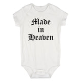 Made In Heaven Infant Baby Boys Bodysuit White