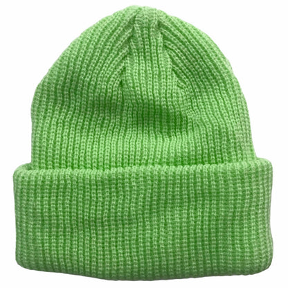 Mint Green Toddler Boys Girls Cuffed Winter Beanie Hat