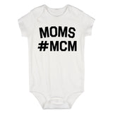 Mom MCM Baby Bodysuit One Piece White