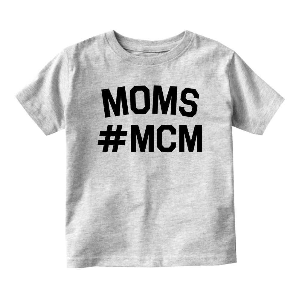 Mom MCM Baby Infant Short Sleeve T-Shirt Grey