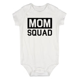 Mom Squad Infant Baby Boys Bodysuit White