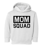 Mom Squad Toddler Boys Pullover Hoodie White
