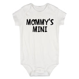 Mommys Mini Baby Bodysuit One Piece White