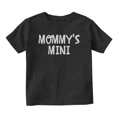 Mommys Mini Baby Infant Short Sleeve T-Shirt Black